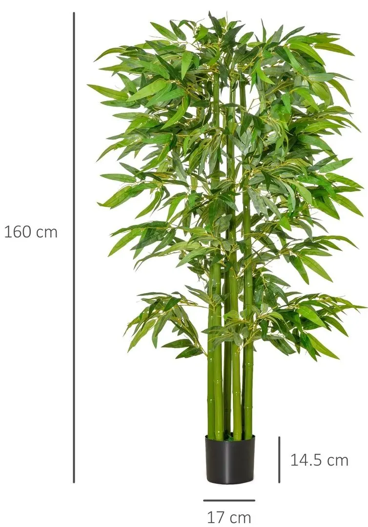 Copac artificial Homcom 830-441 160cm (Green)