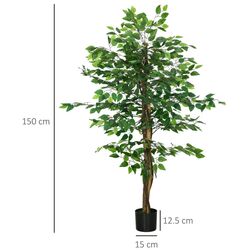Искусственное растение Homcom 830-799V00GN 150см (Green) Thumb