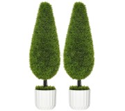 Set de plante artificiale Homcom 830-708V00GN 90cm (Green)