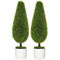 Set de copaci artificiali Homcom 830-708V00GN 90cm (Green)