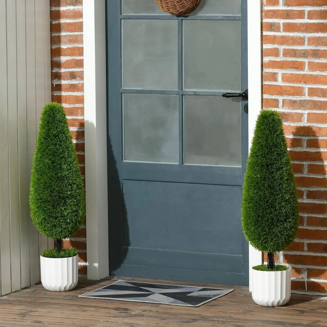 Set de copaci artificiali Homcom 830-708V00GN 90cm (Green)