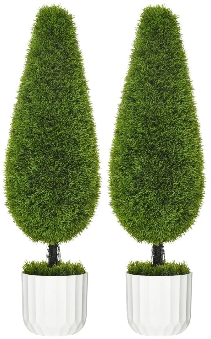 Set de copaci artificiali Homcom 830-708V00GN 90cm (Green)