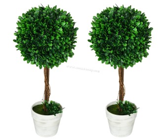 Set de plante artificiale Homcom 830-792V00GN 60cm (Green)