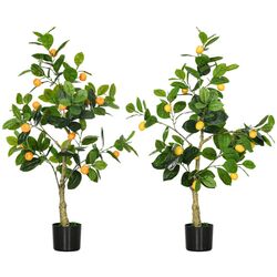 Set de plante artificiale Homcom 830-803V01GN 120cm (Green) Thumb