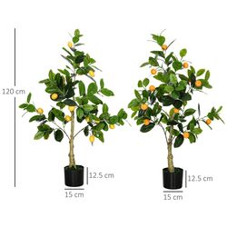 Set de plante artificiale Homcom 830-803V01GN 120cm (Green) Thumb