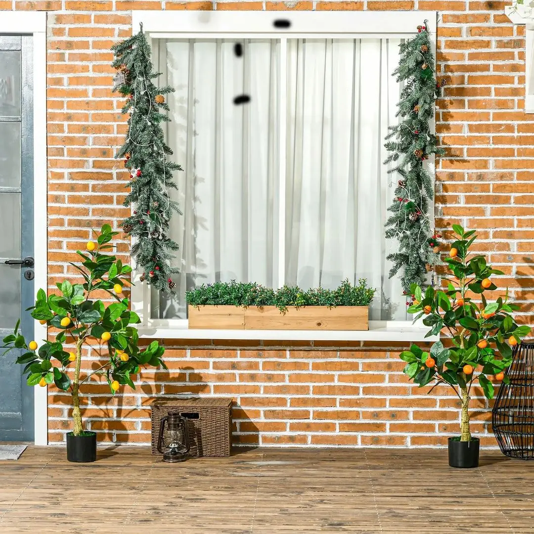 Set de plante artificiale Homcom 830-803V01GN 120cm (Green)