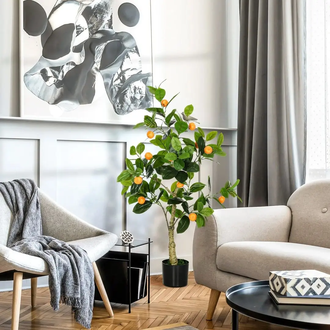 Set de plante artificiale Homcom 830-803V01GN 120cm (Green)