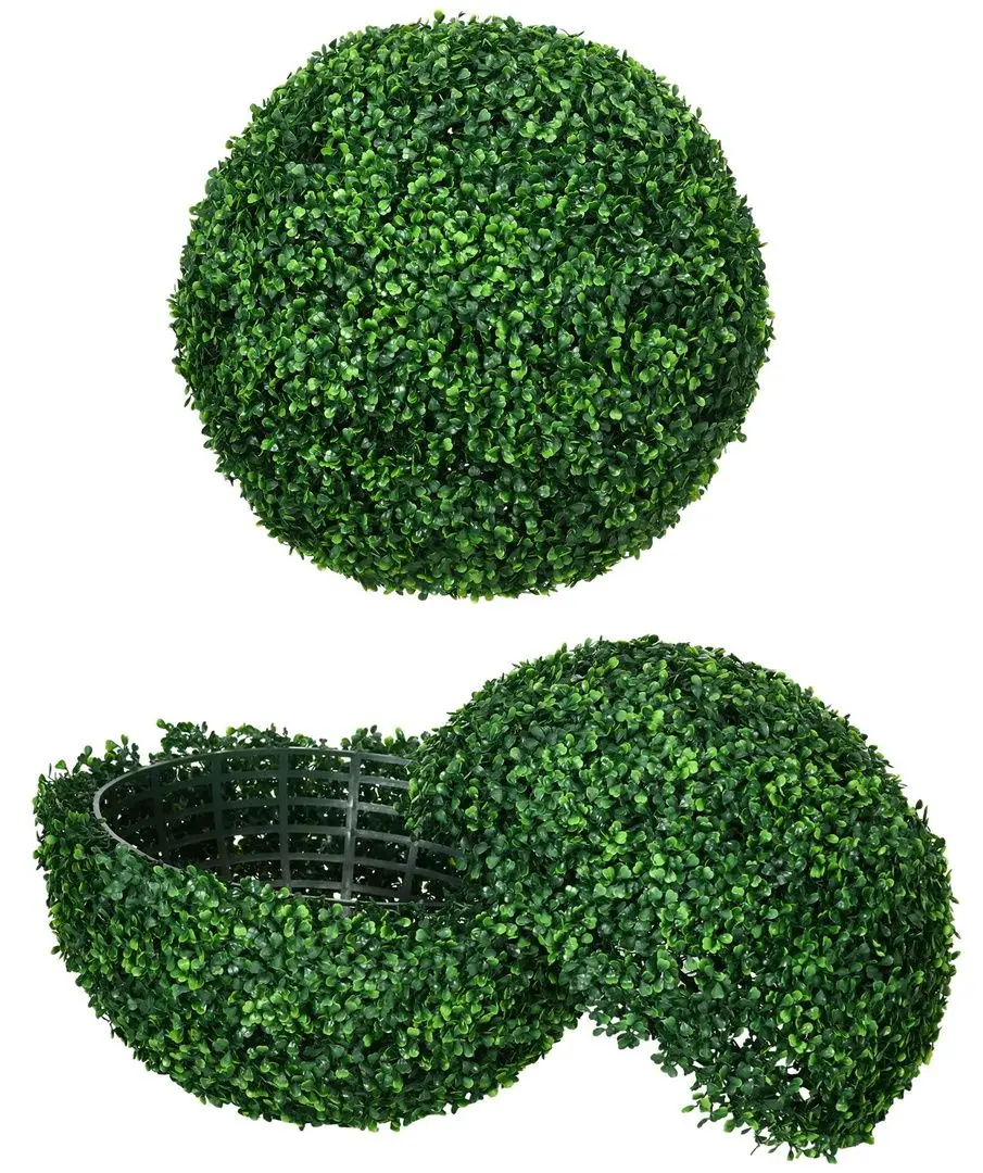 Набор топиарных шаров Homcom 830-790V01GN (Green) - 2