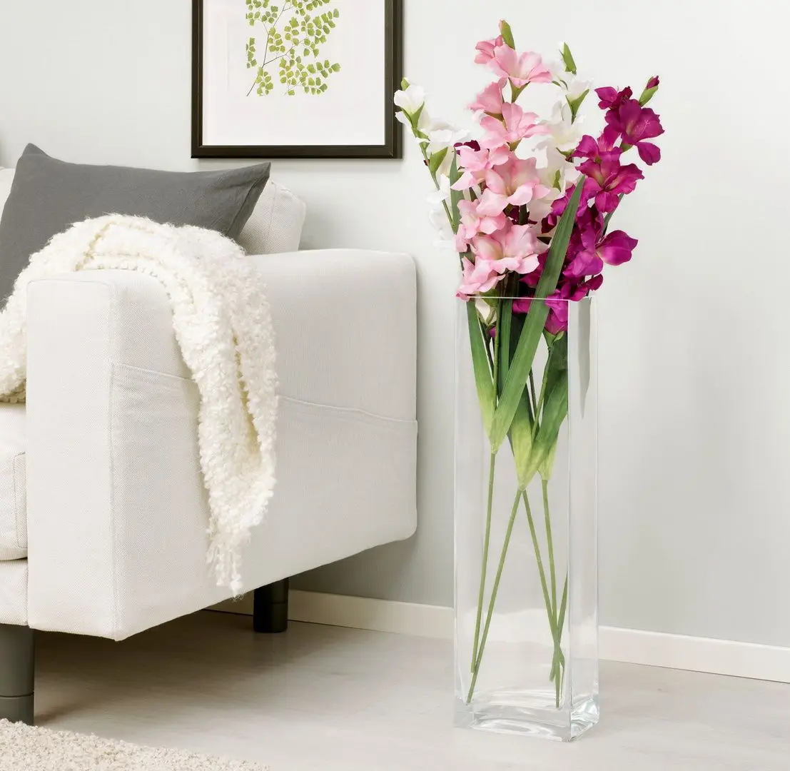 Floare artificiala Ikea Smycka 100cm (Gladiolă/Alb) - 4