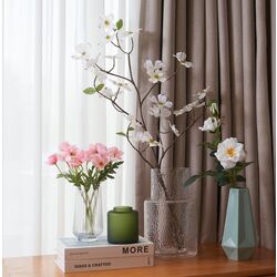 Floare artificiala Ikea Smycka 100cm (Corn Alb) Thumb