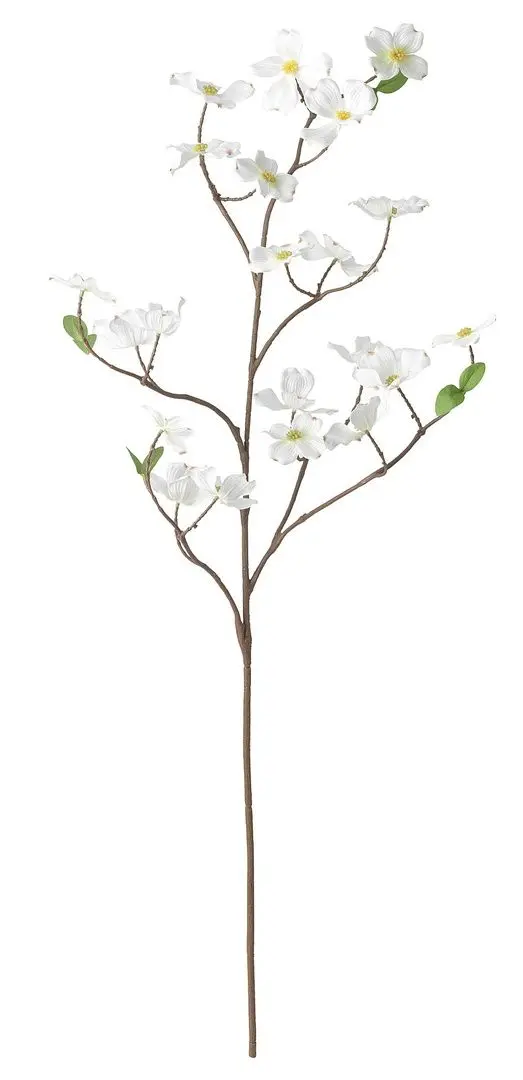 Floare artificiala Ikea Smycka 100cm (Corn Alb)