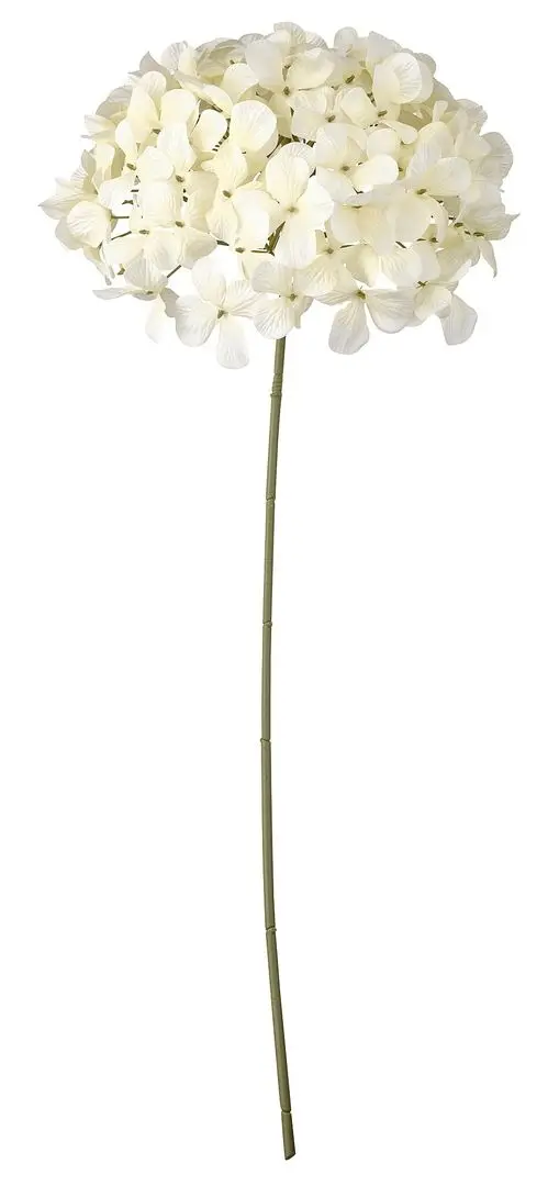 Floare artificiala Ikea Smycka 76cm (Hortensia Alba)