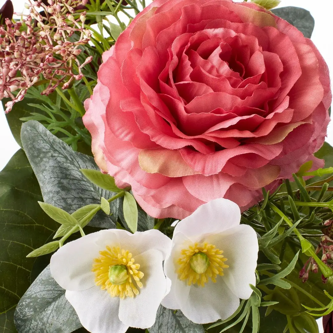 Buchet artificial Ikea Smycka 50cm (Roz Inchis)