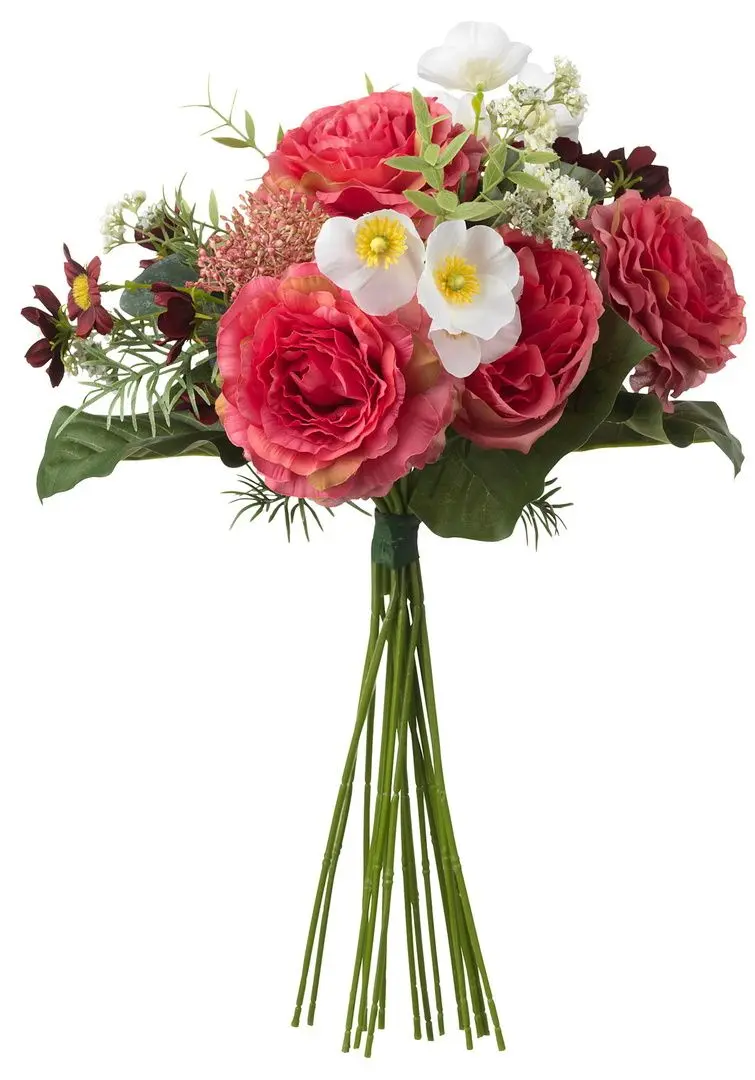 Buchet artificial Ikea Smycka 50cm (Roz Inchis)