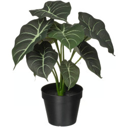 Planta artificiala Ikea Fejka interior/exterior 12cm (Alocasia)