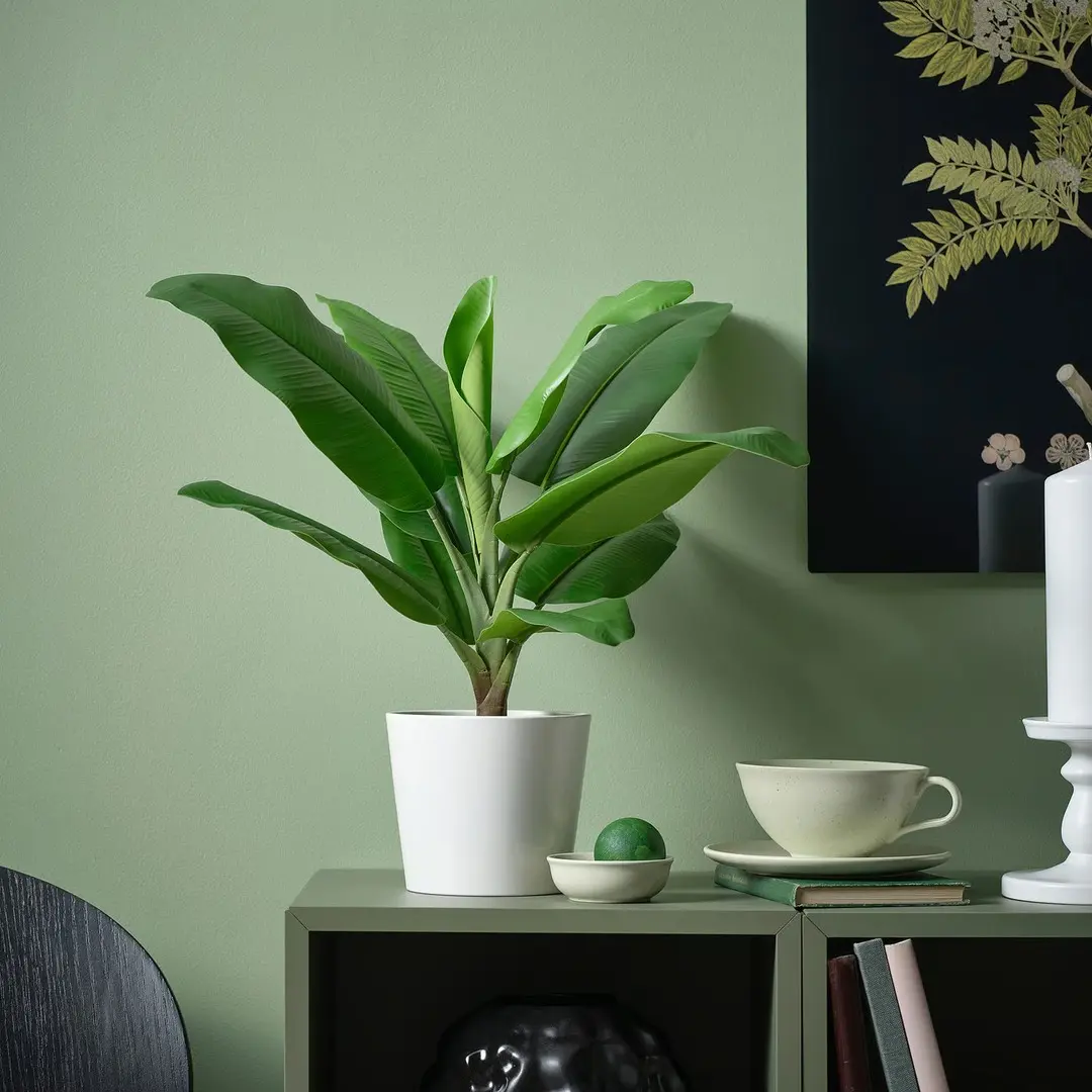 Растение искусственное Ikea Fejka для дома/улицы 12cm (Банан) - 3