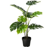 Plantă artificială in ghiveci Ikea Fejka interior/exterior 19 cm (Monstera)