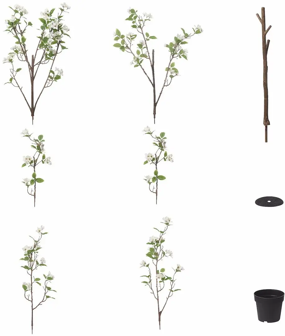 Planta artificiala Ikea Fejka interior/exterior 19cm (Măr)