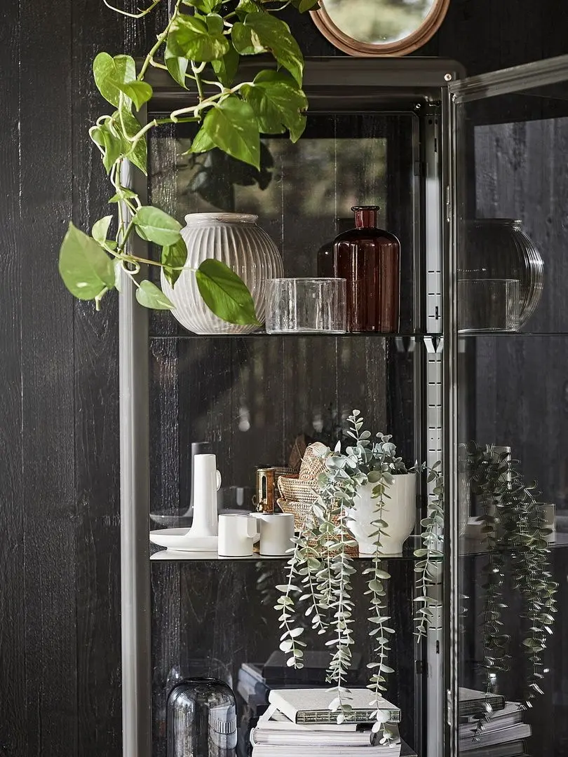 Planta artificiala Ikea Fejka interior/exterior 9cm (Suspendat Eucalipt) - 3