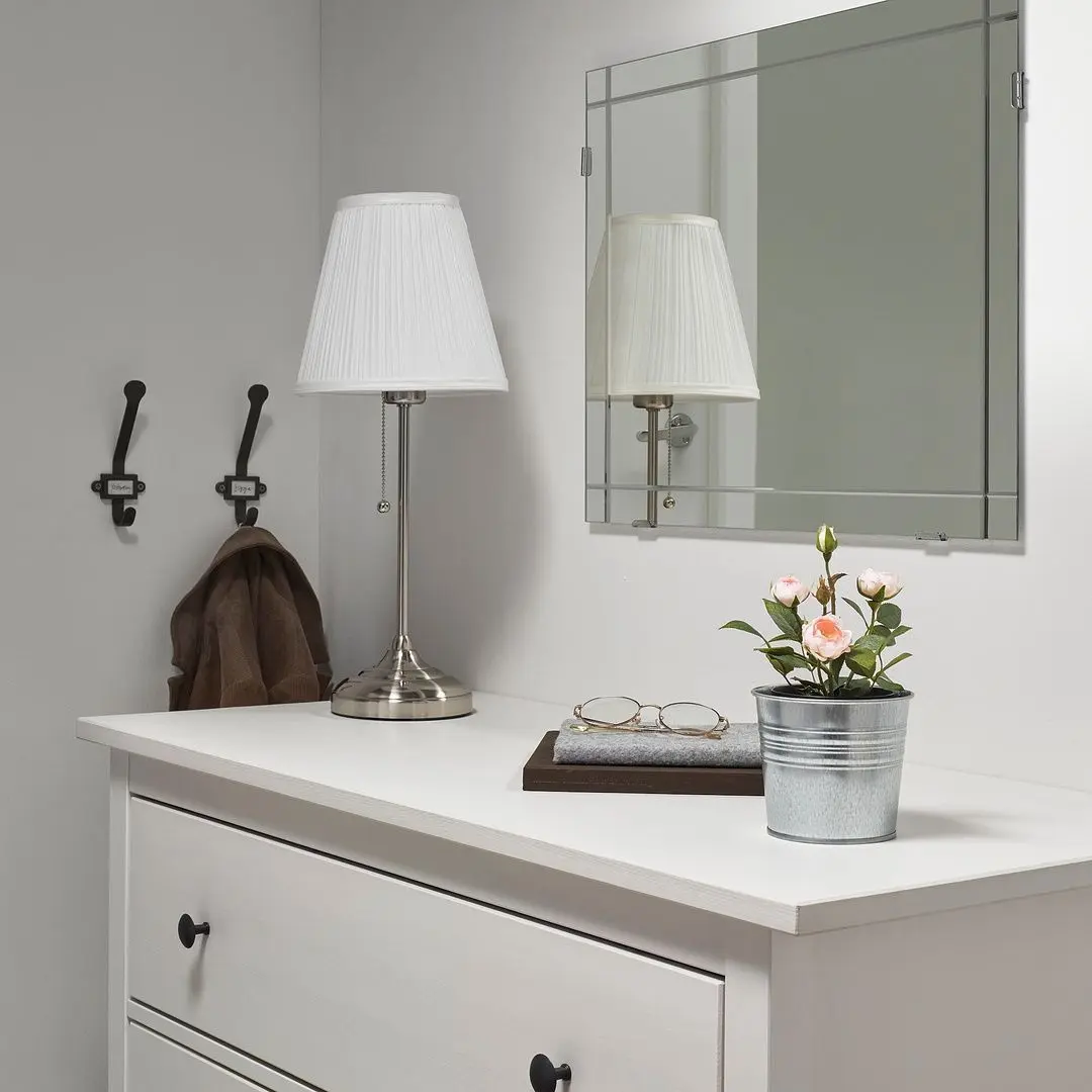 Planta artificiala Ikea Fejka interior/exterior 9cm (Trandafir/Roz)