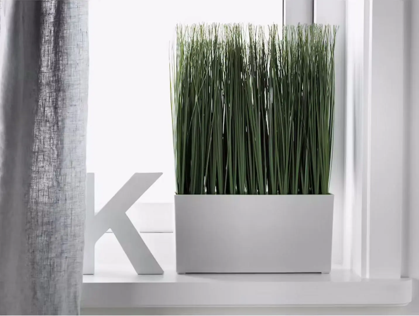 Растение искусственное Ikea Fejka для дома/улицы (Трава) - 3