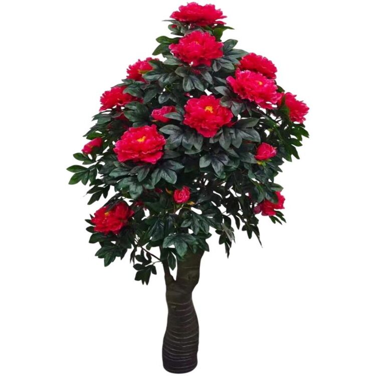 Искусственное растение T243 1.8m (Green/Red)
