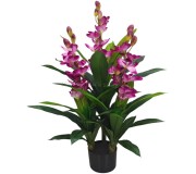 Planta artificiala T263 1.10m (Green/Pink)