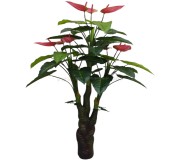 Planta artificiala T271 1.8m (Green/Red)