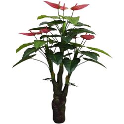 Planta artificiala T271 1.8m (Green/Red)