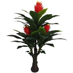 Planta artificiala T292 1.7m (Green/Red)