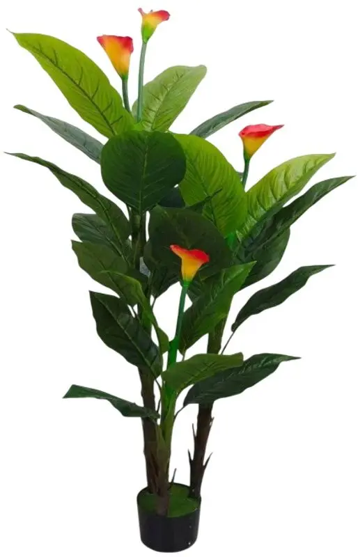 Искусственное растение T294 1.7m (Green/Red)