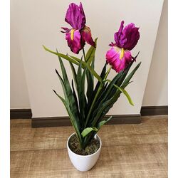 Planta artificiala Cattleya Orchid 69cm (Green/Pink) Thumb
