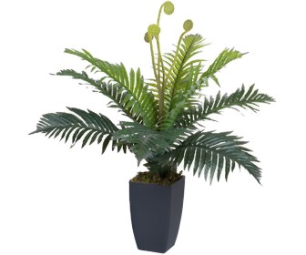 Planta artificiala Palm 55cm (Green)