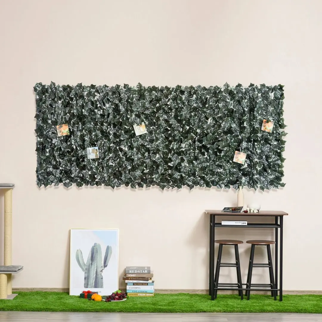 Gard decorativ Outsunny 844-199 (Dark Green)