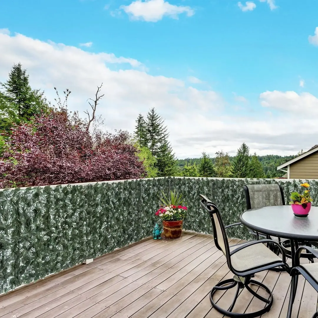 Gard decorativ Outsunny 844-199 (Dark Green)