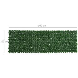 Gard decorativ Outsunny 844-200 (Dark Green) Thumb