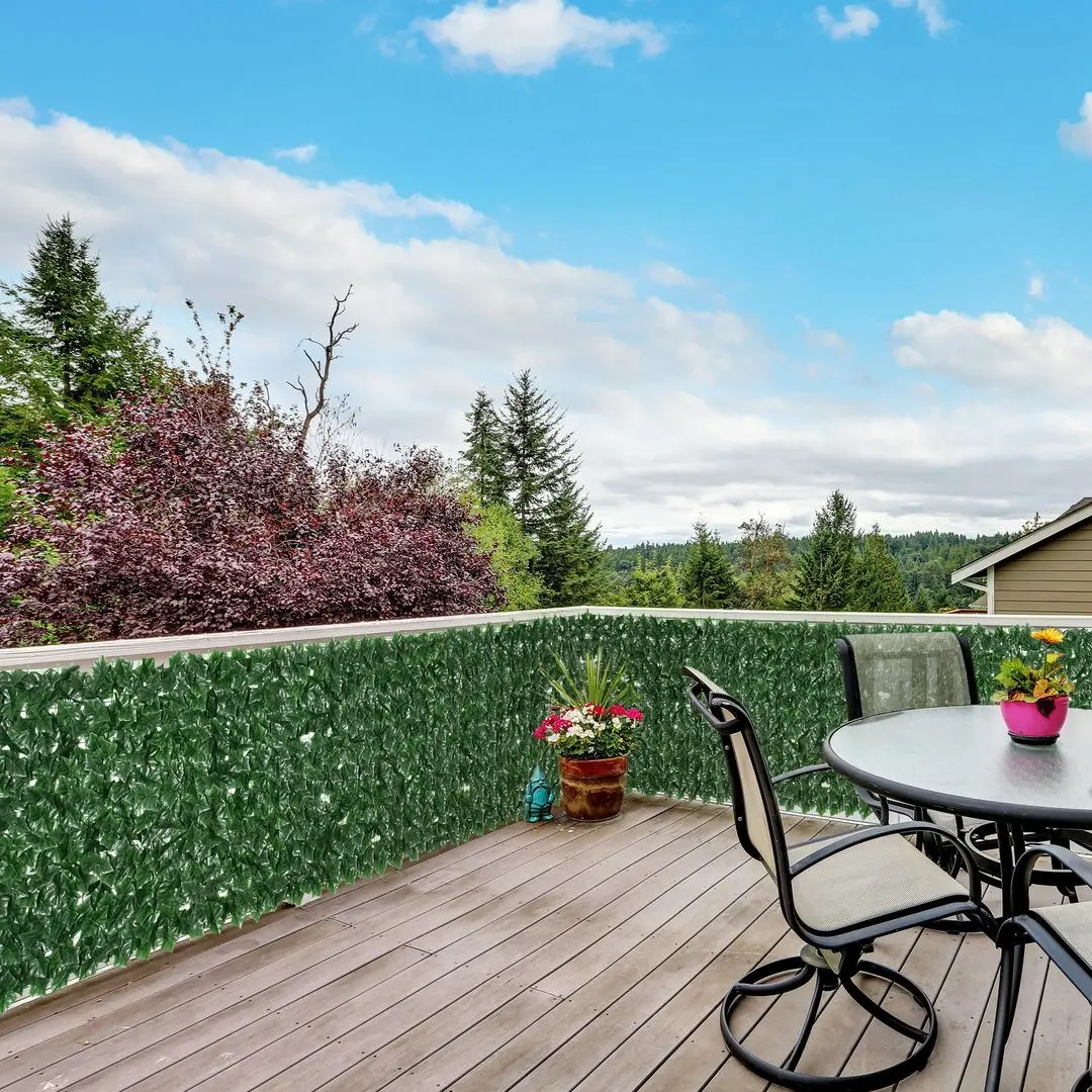 Gard decorativ Outsunny 844-200 (Dark Green)