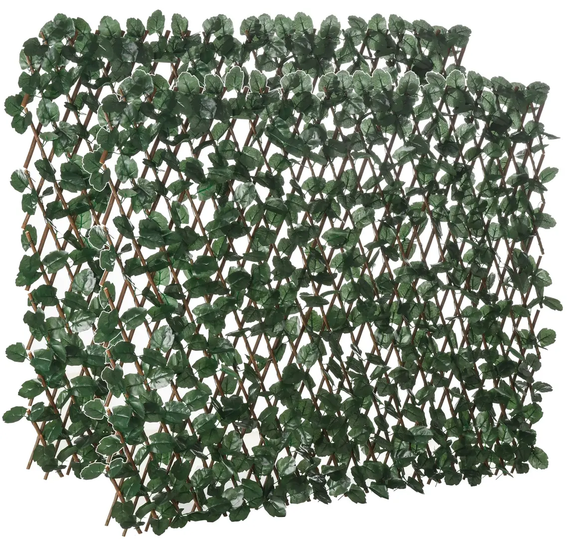 Декоративное ограждение Outsunny 844-658V00GN (Green/Brown)