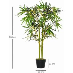 Copac artificial Outsunny Bamboo 844-356 (Green) Thumb