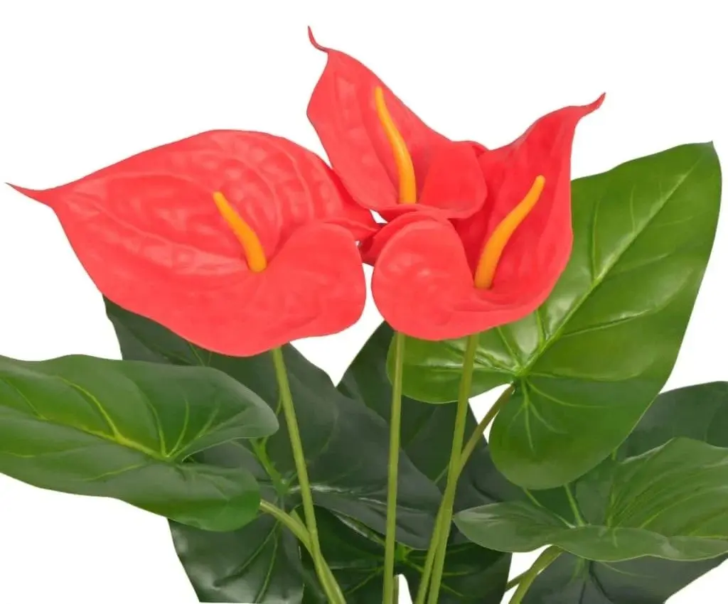 Planta artificiala VidaXL 244446 (Green/Red)