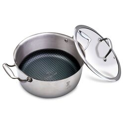 Cratita cu capac Berlinger Haus Silver BH 7446 (Inox)