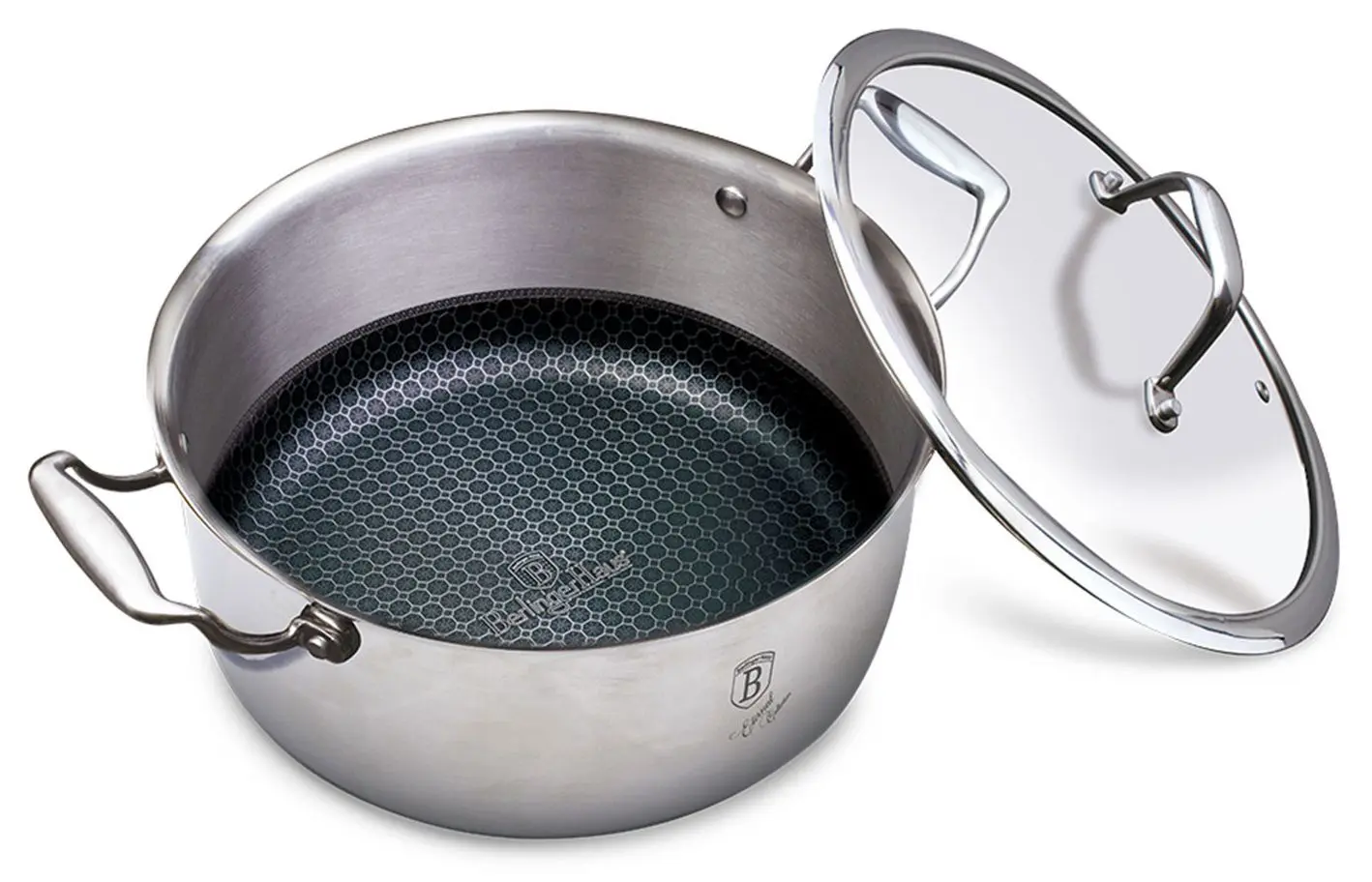 Кастрюля с крышкой Berlinger Haus Eternal BH 7446 (Inox)