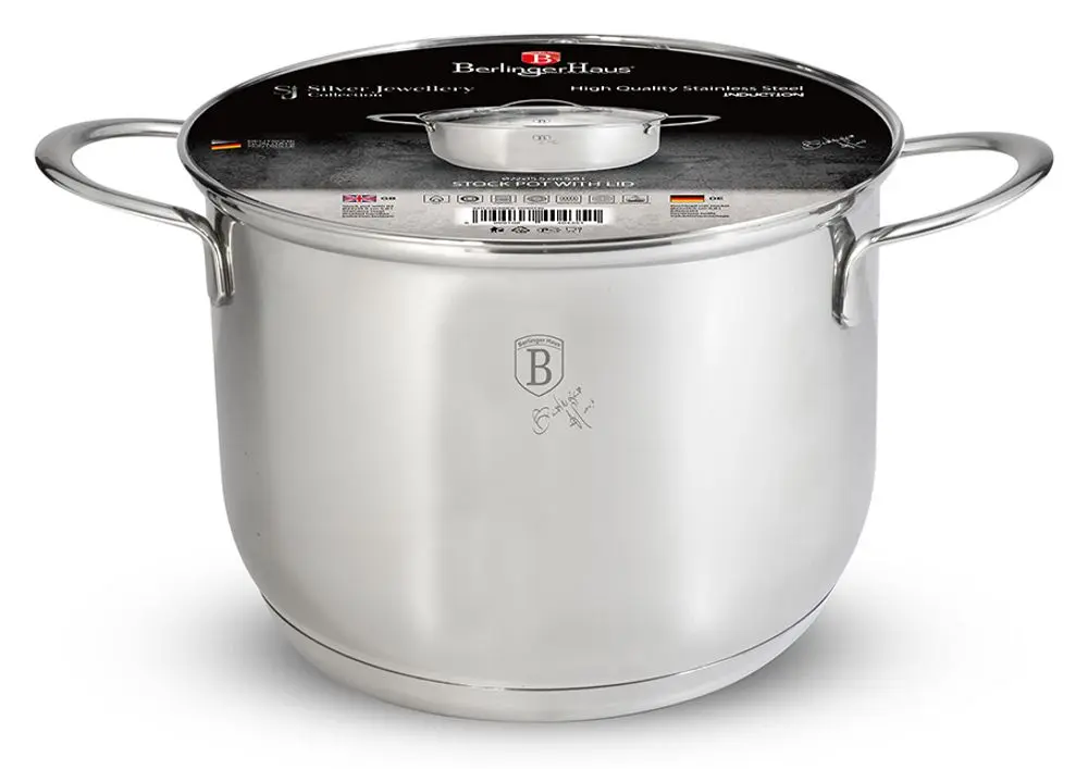 Cratita cu capac Berlinger Haus Jewellery BH 6284 (Inox) - 2