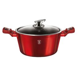 Кастрюля с крышкой Berlinger Haus Metallic BH 1258 (Burgundy) Thumb