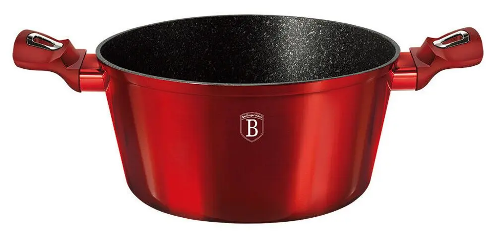 Кастрюля с крышкой Berlinger Haus Metallic BH 1258 (Burgundy) - 3