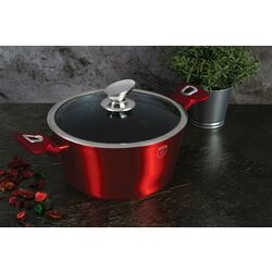 Кастрюля с крышкой Berlinger Haus Metallic BH 1258 (Burgundy) Thumb