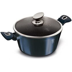 Cratita cu capac Berlinger Haus Black Metallic BH 1878 (Aquamarine)