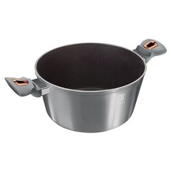 Кастрюля с крышкой Berlinger Haus Moonlight BH 6013 (Metallic Grey/Rose Gold) Thumb