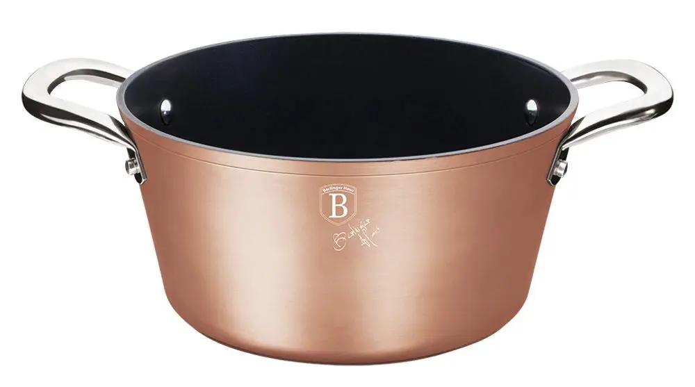 Кастрюля с крышкой Berlinger Haus Titan BH 1688 (Bronze) - 2