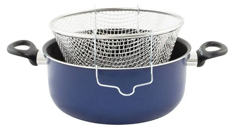 Кастрюля-фритюрница Officina Della Cucina Italiana Simpatia 46109 (Blue)